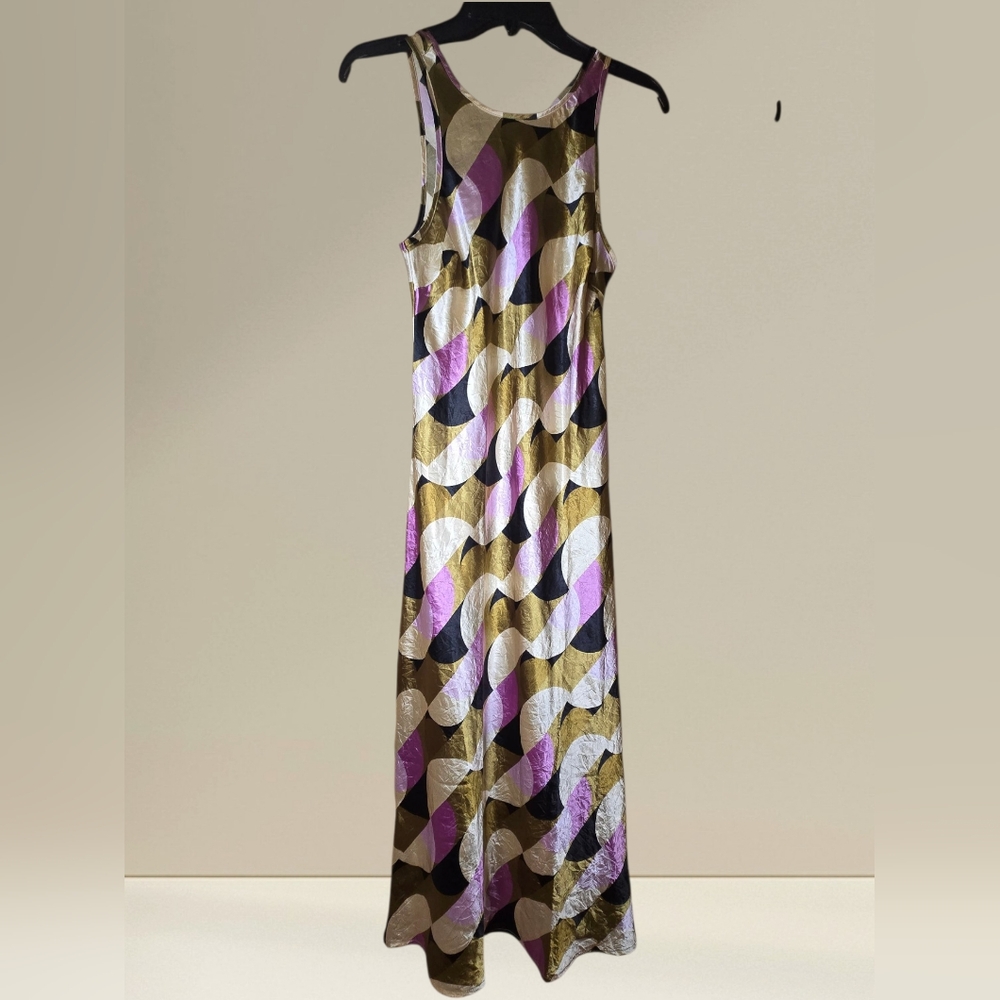 Beautiful House of Harlow 1960 size S geometric print slip dress NWT